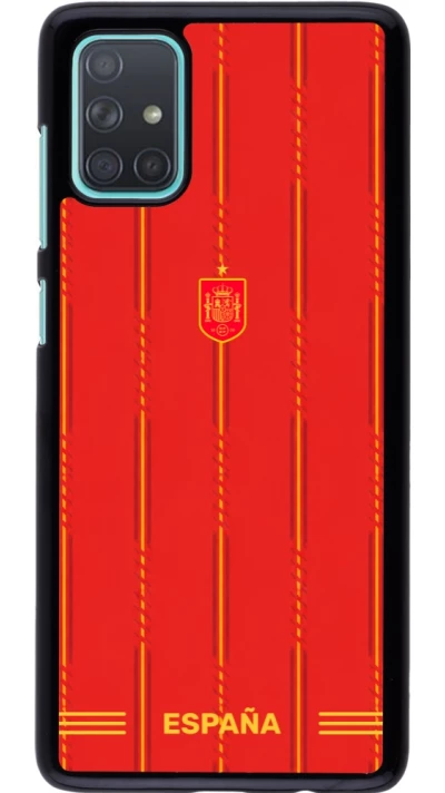 Samsung Galaxy A71 Case Hülle - Spanien 2026 personalisierbares Fussballtrikot