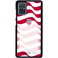 Samsung Galaxy A71 Case Hülle - Vereinigten Staaten 2026 personalisierbares Fussballtrikot