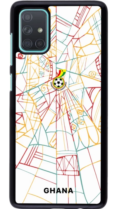 Samsung Galaxy A71 Case Hülle - Ghana 2026 personalisierbares Fussballtrikot