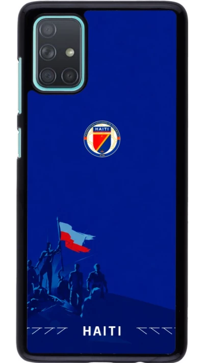 Samsung Galaxy A71 Case Hülle - Haiti 2026 personalisierbares Fussballtrikot