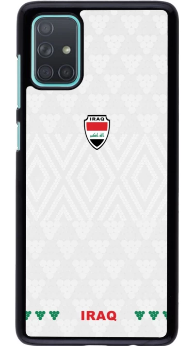 Samsung Galaxy A71 Case Hülle - Irak 2026 personalisierbares Fussballtrikot