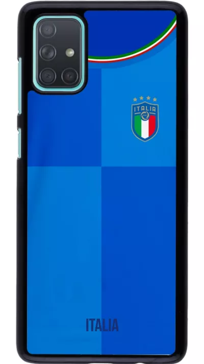 Samsung Galaxy A71 Case Hülle - Italien 2022 personalisierbares Fußballtrikot