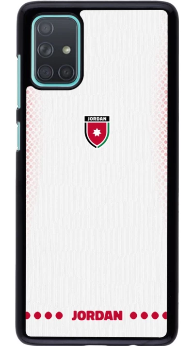 Samsung Galaxy A71 Case Hülle - Jordanien 2026 personalisierbares Fussballtrikot