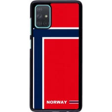 Coque Samsung Galaxy A71 - Maillot de football Norvège 2026 personnalisable