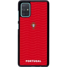 Samsung Galaxy A71 Case Hülle - Portugal 2026 personalisierbares Fussballtrikot