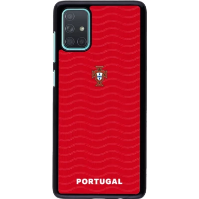 Coque Samsung Galaxy A71 - Maillot de football Portugal 2026 personnalisable