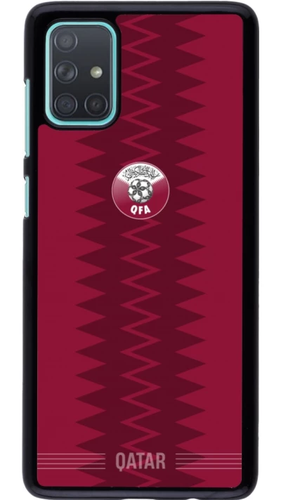 Samsung Galaxy A71 Case Hülle - Qatar 2026 personalisierbares Fussballtrikot
