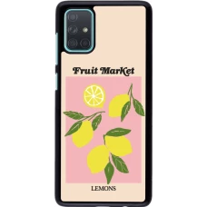 Samsung Galaxy A71 Case Hülle - Fruit market lemons 2026