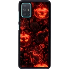 Samsung Galaxy A71 Case Hülle - Halloween 2026 Pattern Halloween