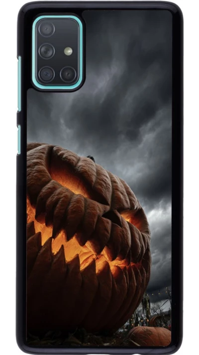 Samsung Galaxy A71 Case Hülle - Halloween 2026 The Wicked Pumpkin