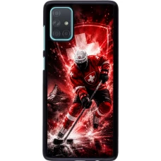 Samsung Galaxy A71 Case Hülle - Hockey World Championship Player