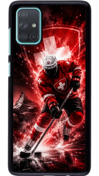 Samsung Galaxy A71 Case Hülle - Hockey World Championship Player