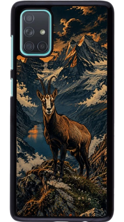 Coque Samsung Galaxy A71 - Linocut Chamois
