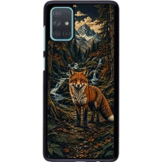 Coque Samsung Galaxy A71 - Linocut Renard