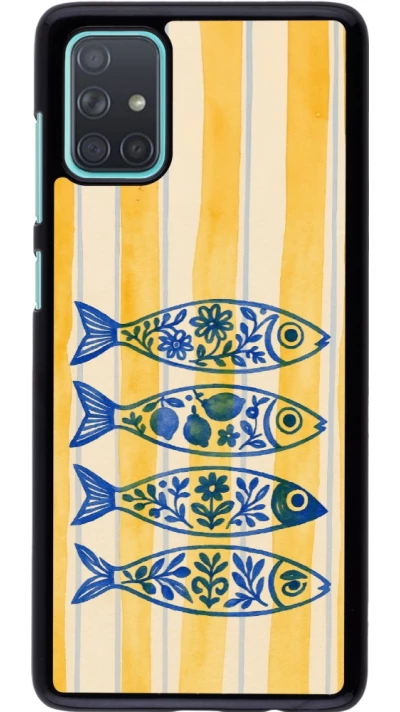 Samsung Galaxy A71 Case Hülle - Portuguese fish 2026