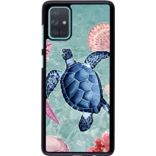 Samsung Galaxy A71 Case Hülle - Preppy Turtle
