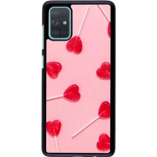 Samsung Galaxy A71 Case Hülle - Saint Valentines Day 26 Lollipop