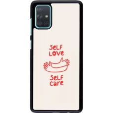 Samsung Galaxy A71 Case Hülle - Saint Valentines Day 26 Self love self care