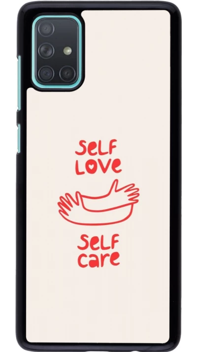Samsung Galaxy A71 Case Hülle - Saint Valentines Day 26 Self love self care