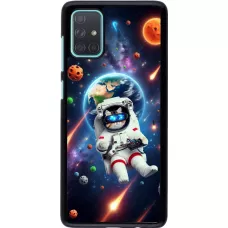 Samsung Galaxy A71 Case Hülle - VR SpaceCat Odyssee