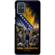 Samsung Galaxy A71 Case Hülle - Fussball Bosnien und Herzegowina splash 2026