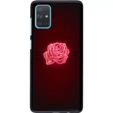 Samsung Galaxy A71 Case Hülle - Spring 23 neon rose