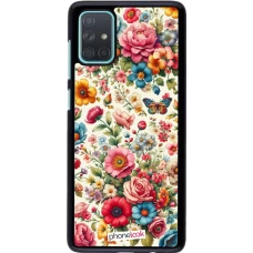 Samsung Galaxy A71 Case Hülle - Spring 25 fruehling bluetend