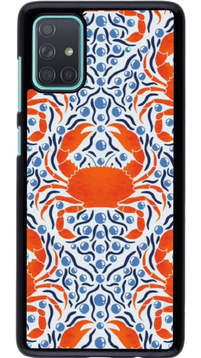 Coque Samsung Galaxy A71 - Crabs and pearls Summer 2026