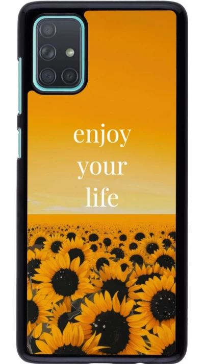 Samsung Galaxy A71 Case Hülle - Summer 2026 Enjoy your life
