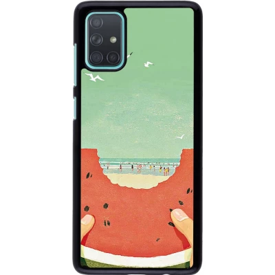 Samsung Galaxy A71 Case Hülle - Views through a watermelon Summer 2026