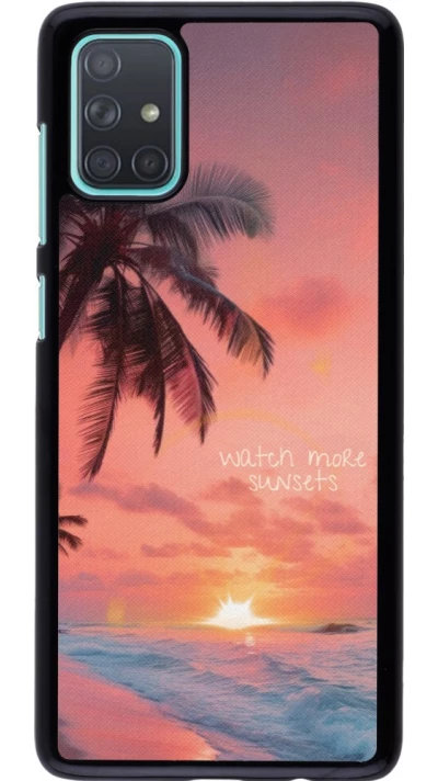 Coque Samsung Galaxy A71 - Watch more sunsets Summer 2026