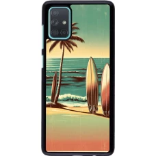 Samsung Galaxy A71 Case Hülle - Surf Paradise