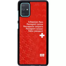 Hülle Samsung Galaxy A71 - Swiss Passport