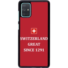 Coque Samsung Galaxy A71 - Switzerland Great Since 1291
