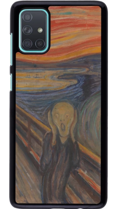 Samsung Galaxy A71 Case Hülle - Kunstbild - Der Schrei - Edvard Munch
