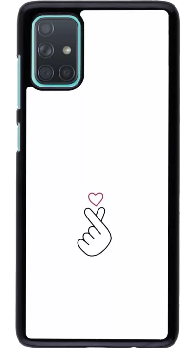 Samsung Galaxy A71 Case Hülle - Valentine 2024 heart by Millennials