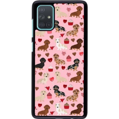 Coque Samsung Galaxy A71 - Valentine 2024 puppy love