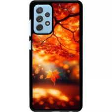 Samsung Galaxy A72 Case Hülle - Herbst Magisch Orange