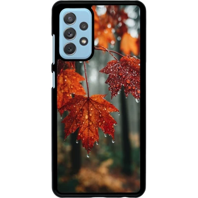 Samsung Galaxy A72 Case Hülle - Autumn 25 Rain