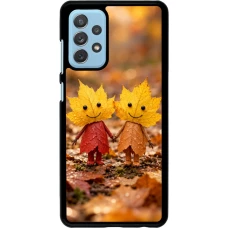Coque Samsung Galaxy A72 - Autumn 26 Couple of leaves