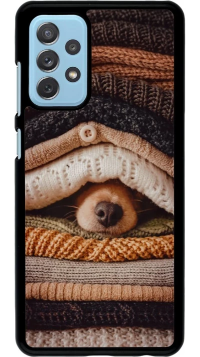 Coque Samsung Galaxy A72 - Autumn 26 Dog under the covers