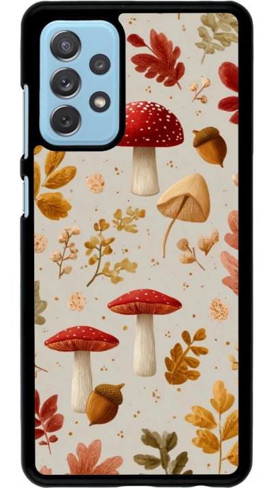 Coque Samsung Galaxy A72 - Autumn 26 Mushrooms and leaves