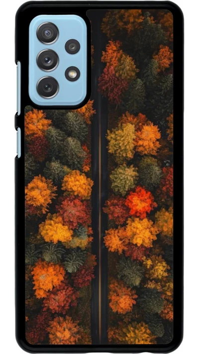 Coque Samsung Galaxy A72 - Autumn 26 Road in autumn