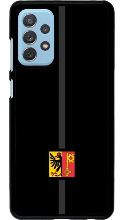 Samsung Galaxy A72 Case Hülle - Kanton GE schwarz