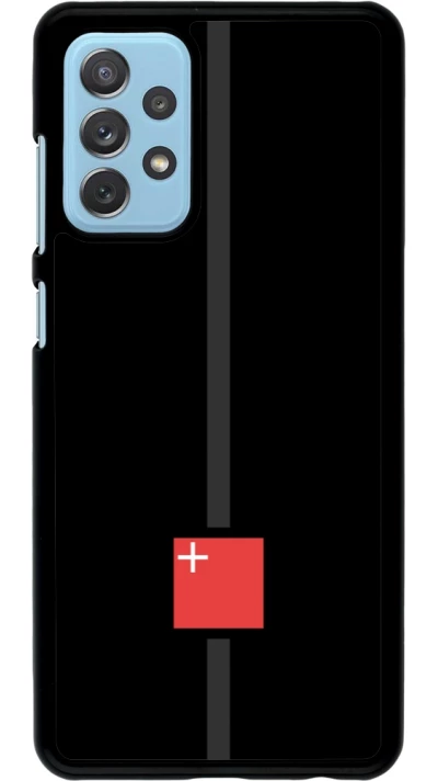 Samsung Galaxy A72 Case Hülle - Kanton SZ schwarz