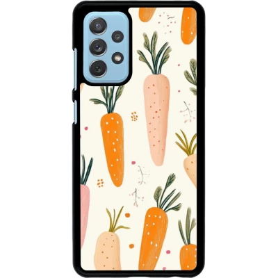 Samsung Galaxy A72 Case Hülle - Easter 2026 Illustration carrots
