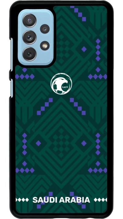 Samsung Galaxy A72 Case Hülle - Saudi Arabien 2026 personalisierbares Fussballtrikot