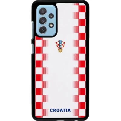 Coque Samsung Galaxy A72 - Maillot de football Croatie 2026 personnalisable
