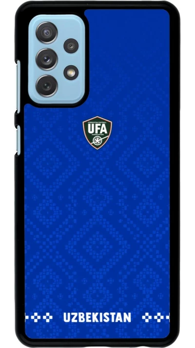 Samsung Galaxy A72 Case Hülle - Usbekistan 2026 personalisierbares Fussballtrikot
