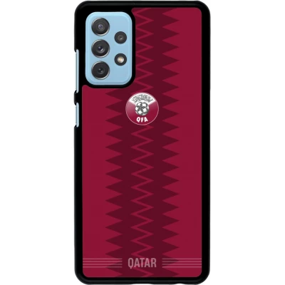 Coque Samsung Galaxy A72 - Maillot de football Qatar 2026 personnalisable